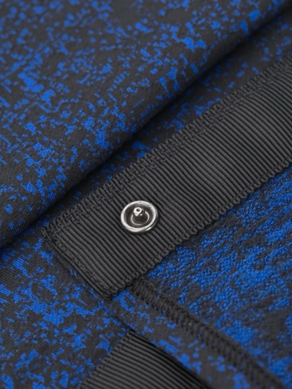 NWT Lululemon Vinyasa Scarf Running Luon Suited Jacquard Blue Black Jet Stream